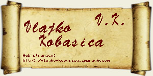 Vlajko Kobasica vizit kartica